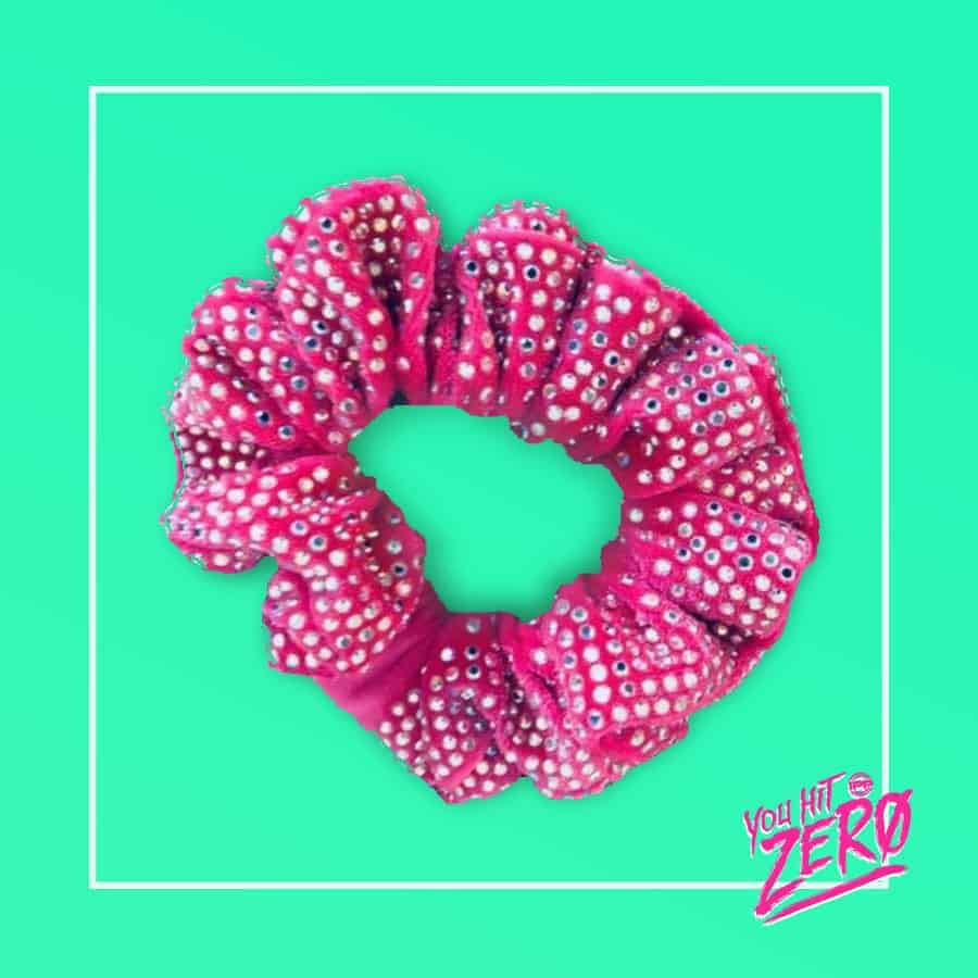 Cheer Scrunchie You Hit Zero