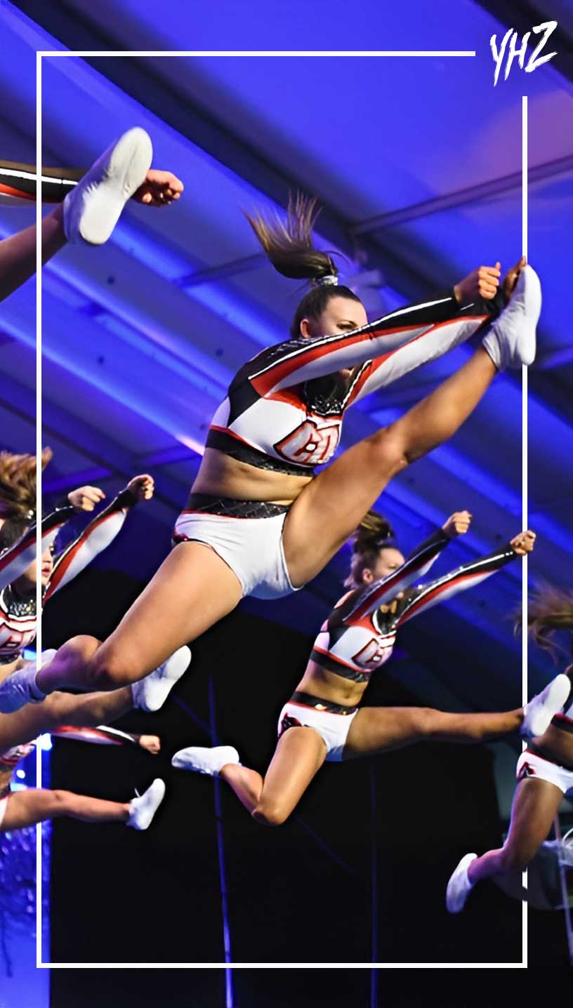 how to teach the hurdler jump in cheer