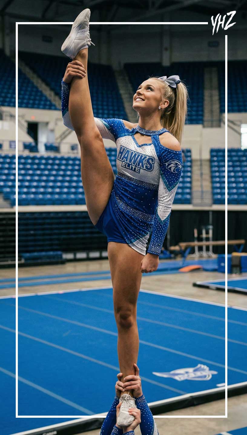 all star cheer coaching heel stretch drills