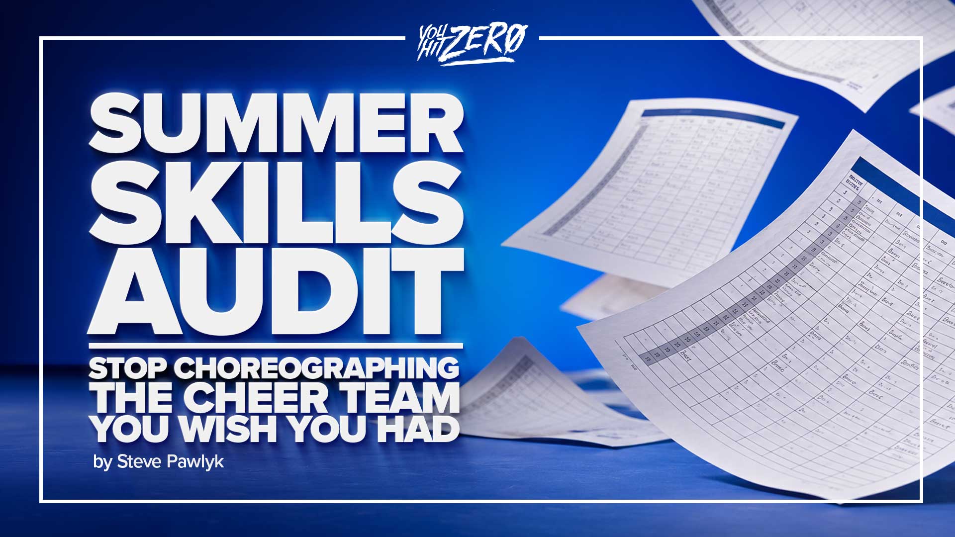cheerleading skills audit before choreography