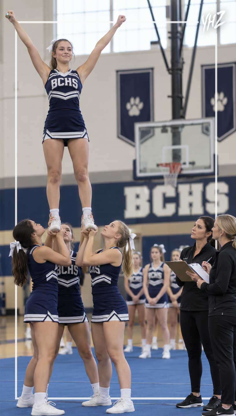 JV cheer placement