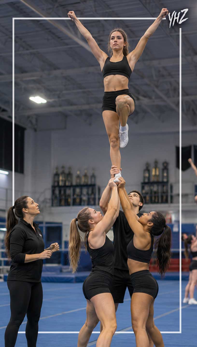 cheerleading team selection